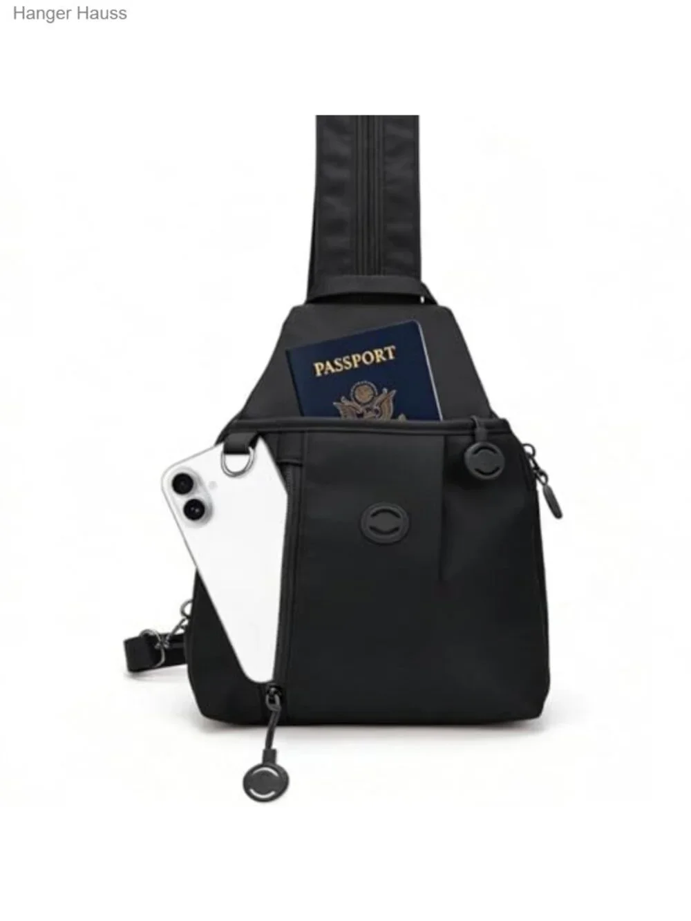 Water-Resistant Oxford Anti Theft Convertible Backpack Crossbody 3-in-1 Travel